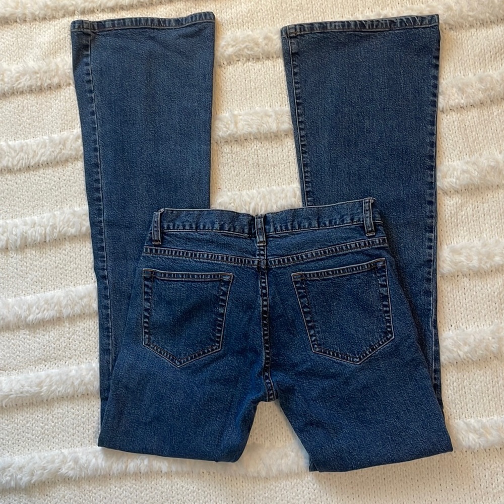 Calvin Klein high waisted flare jeans junior women’s size 1 - Picture 1 of 16